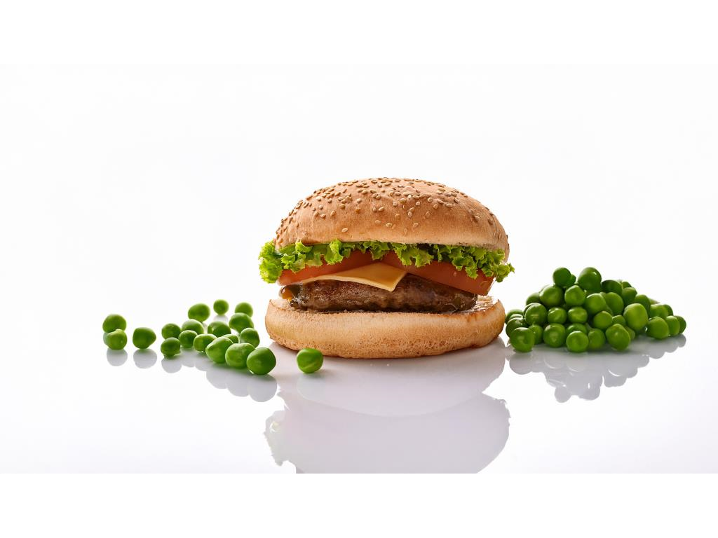 Vellutata Hamburger e Piselli